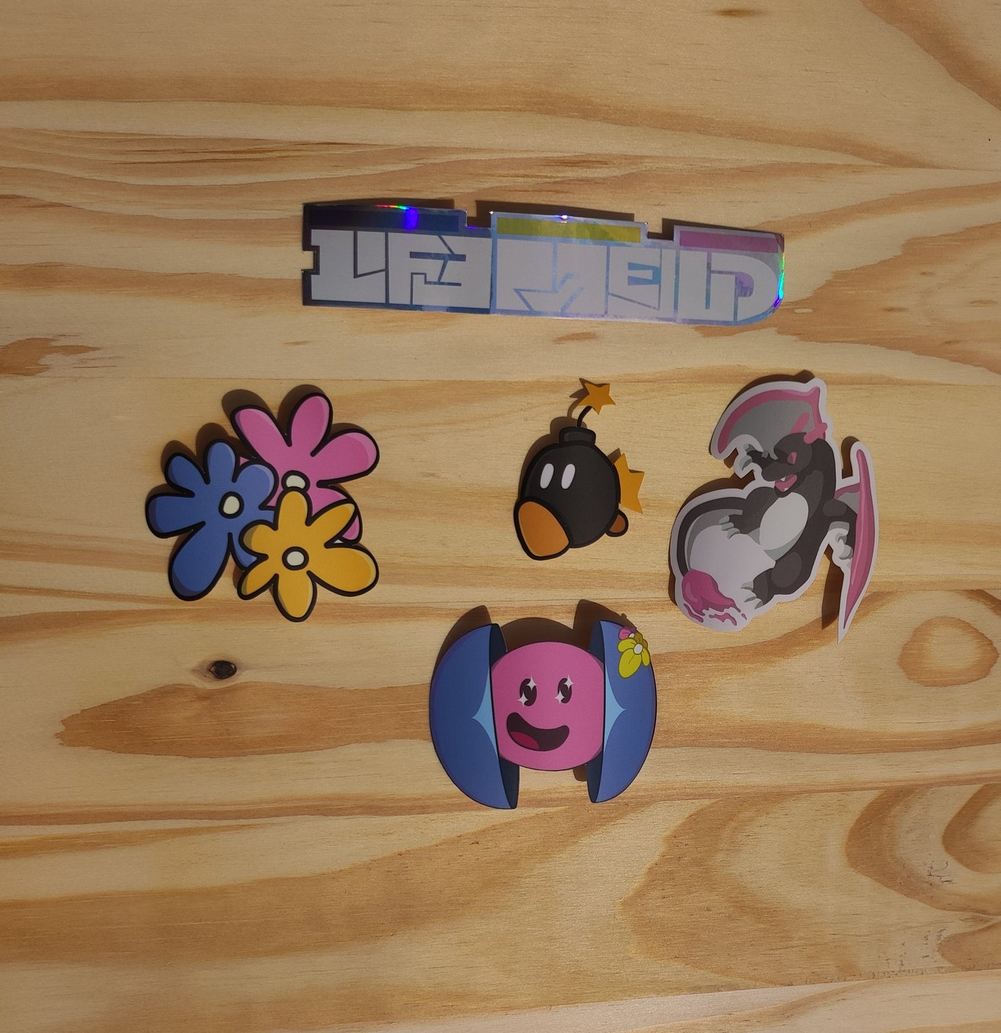 Pack Stickers egg-shell