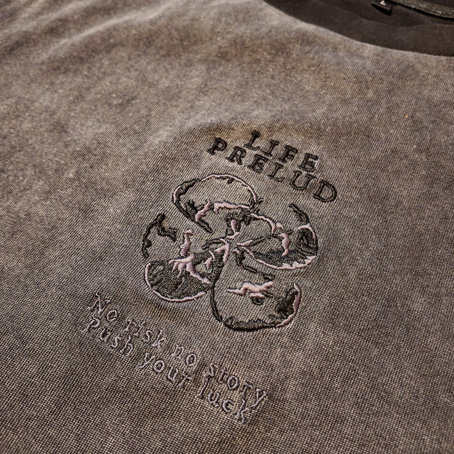 T-shirt "No risk, no story"
