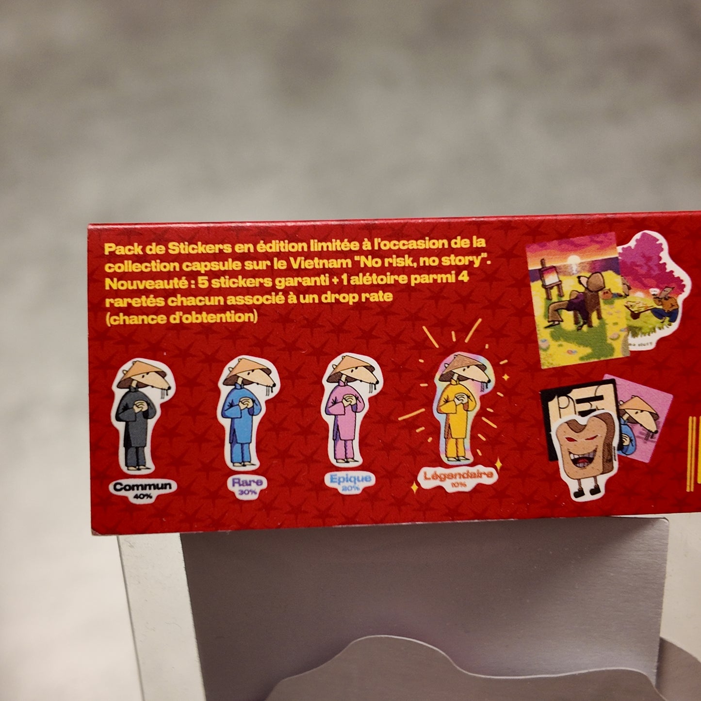 Pack Stickers édition "Vietnam"