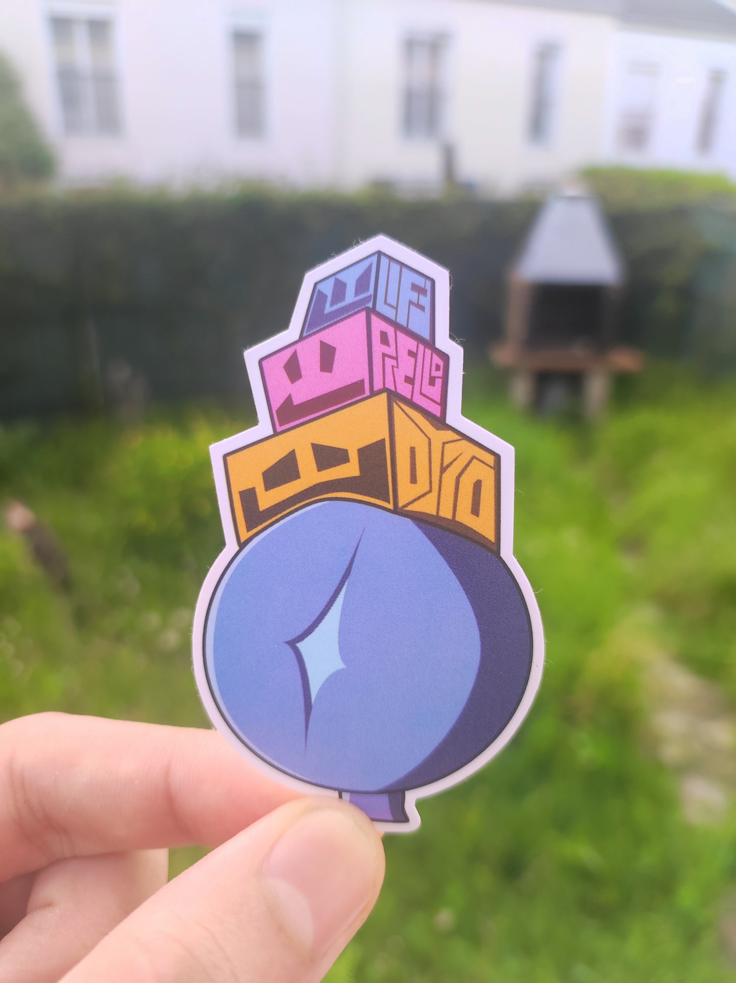 Pack Stickers Egg-shell "Rat x Art"