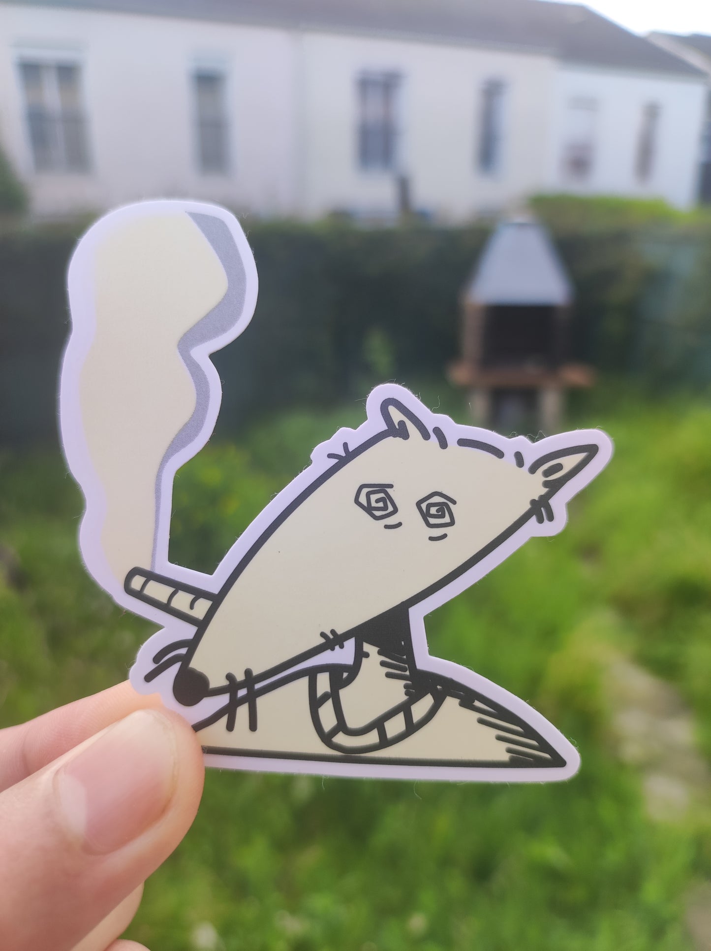 Pack Stickers Egg-shell "Rat x Art"
