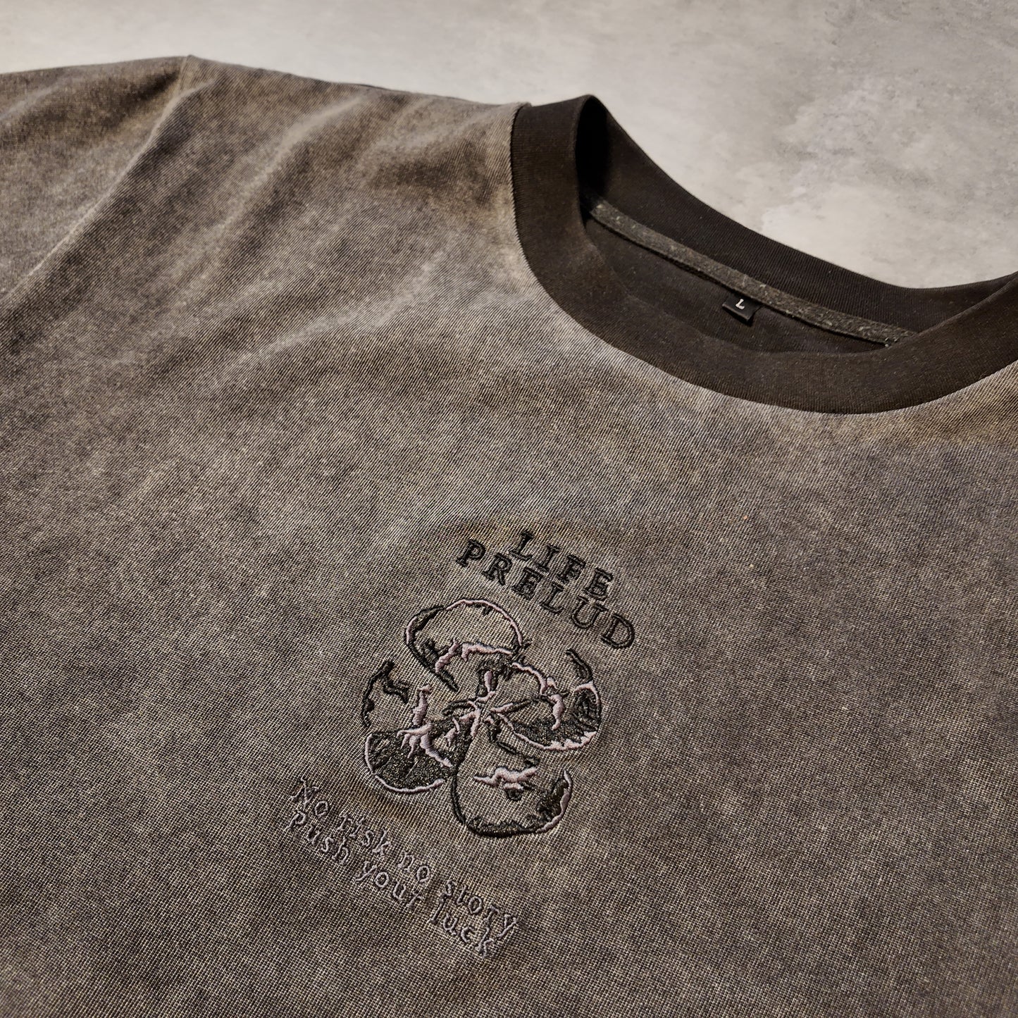 T-shirt "No risk, no story"